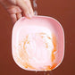 Plate Set Pack of 10 – Plastic Split Bone Dish Plates with Holder